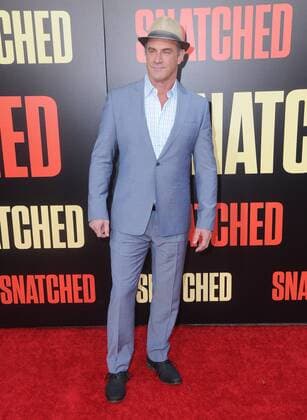May 10, 2017 - Westwood, CA, United States - 10 May 2017 - Westwood, California - Christopher Meloni. World Premiere of Snatched held at Regency Village Theater in Westwood. Photo Credit: AdMedia Westwood United States - ZUMAa123 20170510_zaa_a123_070 Copyright: xBirdiexThompsonx