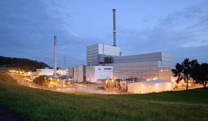 IMAGO Nature: Unsere Erde, Energiequellen, Kernenergie Kernkraftwerk von Vattenfall. Nuclear power station of Vattenfall. Kruemmel , 15.08.2007 , Kruemmel Deutschland Copyright: xThomasxKoehxlerx