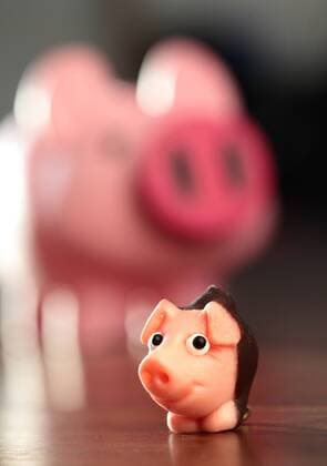 Schwein aus Marzipan . Heidelberg , Deutschland . Marzipan pig . Heidelberg , Germany . 02.01.2008 , MODEL RELEASE vorhanden , MODEL RELEASED Heidelberg DEU Deutschland Copyright: xUtexGrabowskyx