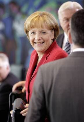 Angela MERKEL , Bundeskanzlerin und CDU Vorsitzende . Vor einer KABINETTssitzung . Berlin , Deutschland . Angela MERKEL , Federal Chancellor of Germany and Chairman of the Christian Democratic Union (CDU). Berlin , Germany . Kabinett . 09.09.2008 , Berlin DEU Deutschland Copyright: xThomasxKoehlerx