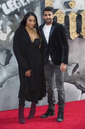 European premiere of King Arthur: Legend of the Sword London, UK. Riyad Mahrez at the European premiere of King Arthur: Legend of the Sword at Cineworld Empire on May 10, 2017 in London, United Kingdom. LMK386-J285-110517 