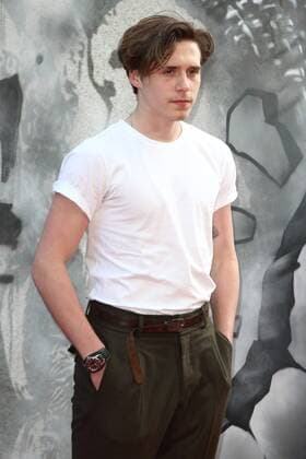 European premiere of King Arthur: Legend of the Sword London, UK.Brooklyn Beckham at King Arthur: Legend of the Sword - European film premiere at the Cineworld Empire, Leicester Square, London on May 10th 2017. LMK73-J287-110517 