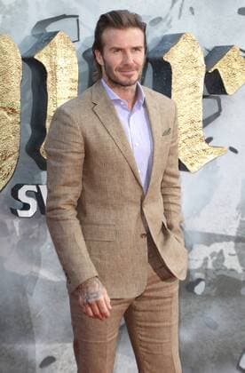 European premiere of King Arthur: Legend of the Sword London, UK. David Beckham at King Arthur: Legend of the Sword - European film premiere at the Cineworld Empire, Leicester Square, London on May 10th 2017. LMK73-J287-110517 