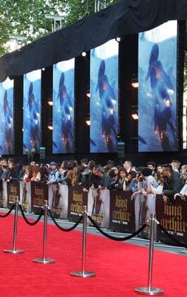 European premiere of King Arthur: Legend of the Sword London, UK. Atmosphere at King Arthur: Legend of the Sword - European film premiere at the Cineworld Empire, Leicester Square, London on May 10th 2017. LMK73-J287-110517 