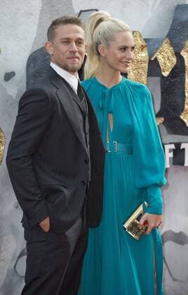 European premiere of King Arthur: Legend of the Sword London, UK. Charlie Hunnam and Poppy Delevingne at the European premiere of King Arthur: Legend of the Sword at Cineworld Empire on May 10, 2017 in London, United Kingdom. LMK386-J285-110517 