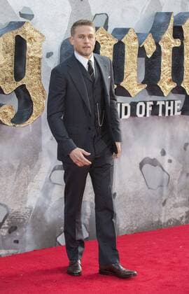 European premiere of King Arthur: Legend of the Sword London, UK. Charlie Hunnam at the European premiere of King Arthur: Legend of the Sword at Cineworld Empire on May 10, 2017 in London, United Kingdom. LMK386-J285-110517 