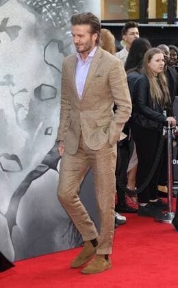 European premiere of King Arthur: Legend of the Sword London, UK. David Beckham at King Arthur: Legend of the Sword - European film premiere at the Cineworld Empire, Leicester Square, London on May 10th 2017. LMK73-J287-110517 