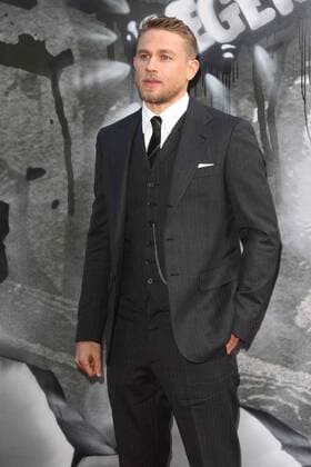 European premiere of King Arthur: Legend of the Sword London, UK. Charlie Hunnam at King Arthur: Legend of the Sword - European film premiere at the Cineworld Empire, Leicester Square, London on May 10th 2017. LMK73-J287-110517 
