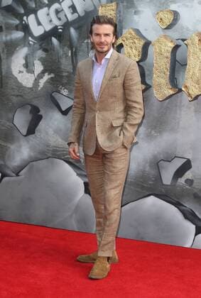 European premiere of King Arthur: Legend of the Sword London, UK. David Beckham at King Arthur: Legend of the Sword - European film premiere at the Cineworld Empire, Leicester Square, London on May 10th 2017. LMK73-J287-110517 