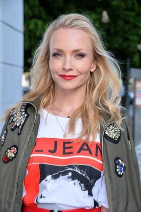 Janin Ullmann bei der Ankunft zum GQ Care Award 2017 im The Grand Bar und Club Berlin 10. Mai 2017