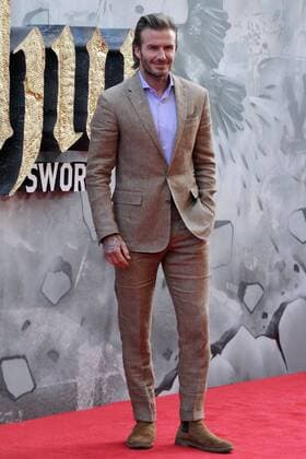 David Beckham attends the King Arthur: Legend of The Sword premiere In London s Leicester Square MAY 10th 2017  TSTx17951