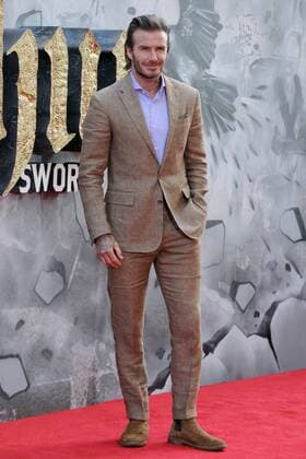 David Beckham attends the King Arthur: Legend of The Sword premiere In London s Leicester Square MAY 10th 2017  TSTx17951