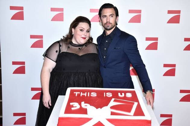 Chrissy Metz (36) und Milo Ventimiglia (39), die beiden Schauspieler bei der Premiere der US Serie This Is Us - Das ist Leben (Ausstrahlung ab dem 24.05.2017 um 21.15 Uhr bei ProSieben) am 11.05.2017 in Berlin This Is Us - Das ist Leben Premiere der US Serie in Berlin, 2017 