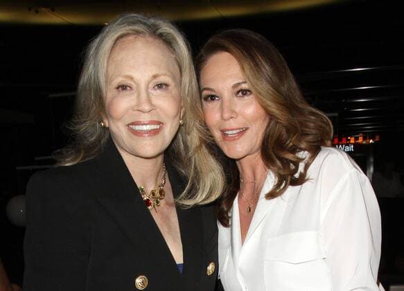 May 11, 2017 - Los Angeles, CA, United States - 11 May 2017 - Los Angeles, California - Faye Dunaway and Diane Lane. Paris Can Wait Los Angeles Premiere held at the Silver Screen Theatre in the Pacific Design Center. Photo Credit: AdMedia Los Angeles United States - ZUMAa123 20170511_zaa_a123_097 Copyright: xAdmediax