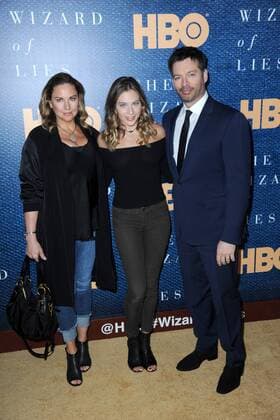 The The Wizard Of Lies New York Premiere at The Museum of Modern Art on May 11, 2017 in New York City Harry Connick JR;Jill Goodacre;Kate Sara (Harry Connick Jr s daughter) New York United States  516364