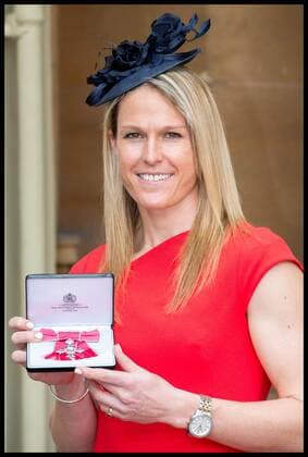 . 12 05 2017. London, United Kingdom. Investitures at Buckingham Palace. Chay (Christa) Cullen, hockey player awarded an MBE by the Duke of Cambridge at the Investiture ceremony at Buckingham Palace.  xPetexMaclainex xi-Imagesx IIM-15106-0039