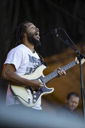 Ziggy Marley performs at 2017 Beale Street Music Festival at Tom Lee Park in Memphis, Tenn. on May 7, 2017. USA - 2017 - Beale Street Music Festival  Copyright: xJamiexGilliamx