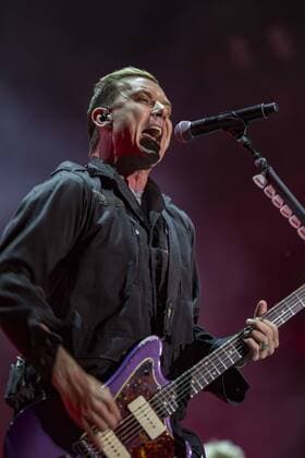 Gavin Rossdale, vocalist for Bush performs at 2017 Beale Street Music Festival at Tom Lee Park in Memphis, Tenn. on May 7, 2017. USA - 2017 - Beale Street Music Festival  Copyright: xJamiexGilliamx