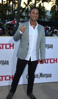 Cast member Cary Epstein attends the US premiere of the motion picture Baywatch in Lummus Park, Miami Beach, Florida, May 13, 2017. The movie is a remake of the TV series that ran from 1989-2001.  MIA20170513181 GARYxIxROTHSTEIN