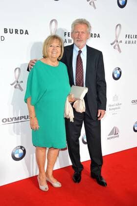 Paul Breitner und seine Ehefrau Hildegard beim Felix Burda Award am 14.05.2017 in Berlin Felix Burda Award 2017 in Berlin 