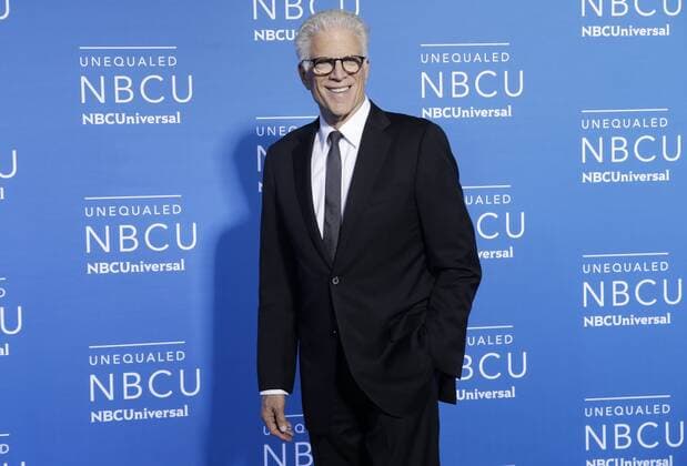 Ted Danson arrives on the red carpet at the 2017 NBCUniversal Upfront at Radio City Music Hall on May 15, 2017 in New York City.  NYP20170515124 JOHNxANGELILLO