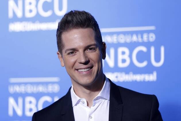 Jason Kennedy arrives on the red carpet at the 2017 NBCUniversal Upfront at Radio City Music Hall on May 15, 2017 in New York City.  NYP20170515201 JOHNxANGELILLO