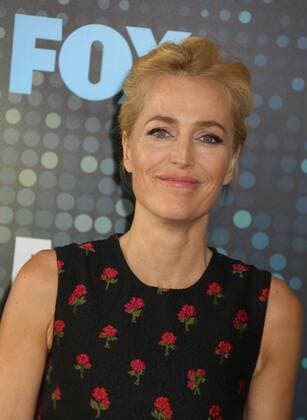 May 15, 2017 - New York, New York, U.S. - Actress GILLIAN ANDERSON attends the 2017 FOX Upfront held Wollman Rink in Central Park. New York U.S. - ZUMAk03_ 20170515_zaf_k03_015 Copyright: xNancyxKaszermanx