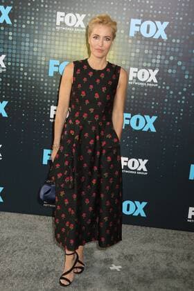 May 15, 2017 - New York, New York, U.S. - Actress GILLIAN ANDERSON attends the 2017 FOX Upfront held Wollman Rink in Central Park. New York U.S. - ZUMAk03_ 20170515_zaf_k03_020 Copyright: xNancyxKaszermanx