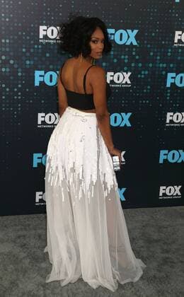 May 15, 2017 - New York, New York, U.S. - Actress MICHELLE MITCHENOR attends the 2017 FOX Upfront held Wollman Rink in Central Park. New York U.S. - ZUMAk03_ 20170515_zaf_k03_121 Copyright: xNancyxKaszermanx
