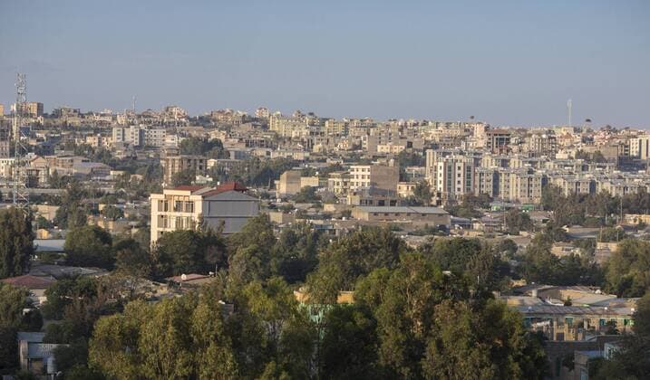 Ueberblick ueber die Stadt Mekelle in Aethiopien, 13.10.2015. Mekelle Aethiopien Copyright: xThomasxImox