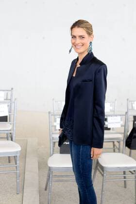May 16, 2017 - Athens, Greece - Princess Tatiana of Greece attends at the fashion show of Celia Kritharioti in Stavros Niarchos Cultural center. Athens Greece - ZUMAv62_ 20170516_zaf_v62_023 Copyright: xAristidisxVafeiadakisx
