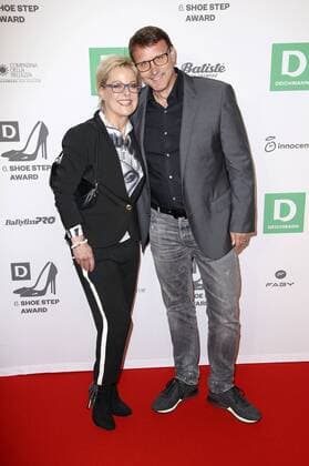 Tanja Schumann mit Ehemann Stefan Burmeister bei der Verleihung des 6. Shoe Step Award 2017 im Curio-Haus. Hamburg, 16.05.2017 Foto:xgbrcix xFuturexImage