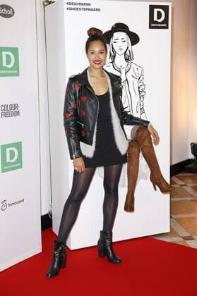 Lovelyn Enebechi bei der Verleihung des 6. Shoe Step Award 2017 im Curio-Haus. Hamburg, 16.05.2017 Foto:xgbrcix xFuturexImage