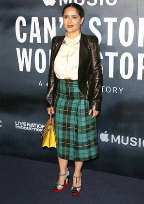 Can t Stop, Won t Stop: A Bad Boy Story - UK Film Premiere London, UK. Salma Hayek at Can t Stop, Won t Stop: A Bad Boy Story - UK Film Premiere, Curzon Mayfair, London UK, 16 May 2017. LMK394-J305-170517 