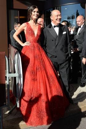 70th Cannes Film Festival -Sara Sampaio leaves the Martinez Hotel to attends Ismael s Ghost premiere Sarah Sampaio Cannes France  517955