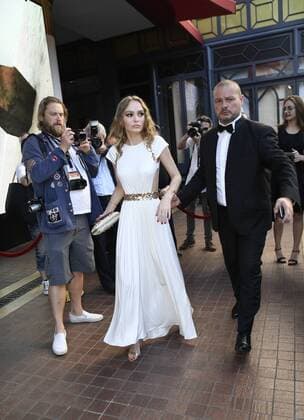 70th Cannes Film Festival - Lily Rose leaves the Martinez Hotel to attends Ismael s Ghost premiere Lily Rose Depp Paradis Cannes France  517963