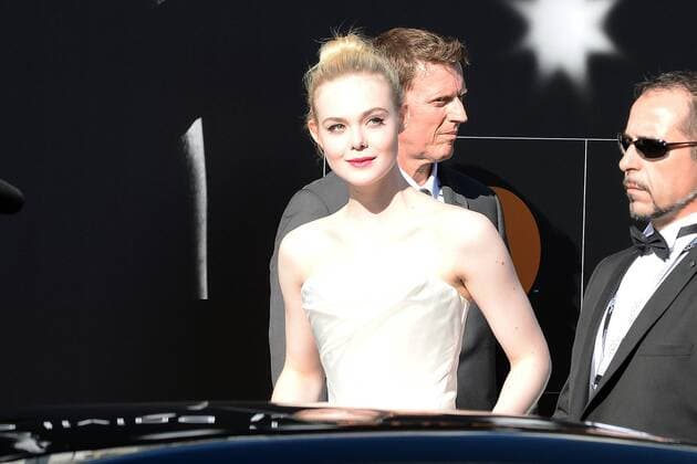 70th Cannes Film Festival -Elle Fanning leaves the Martinez Hotel to attends Ismael s Ghost premiere Elle Fanning Cannes France  517965