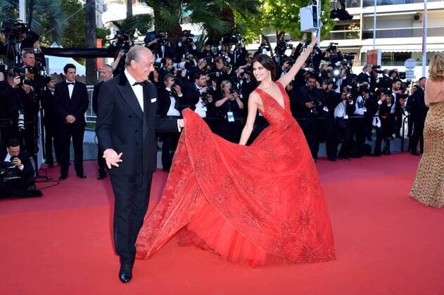 70th Cannes Film Festival - Premiere of Ismael s Ghosts Fawaz Gruosi;Sarah Sampaio Cannes France  517945