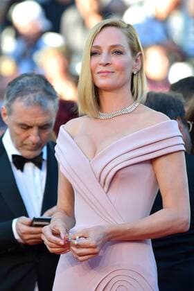 70th Cannes Film Festival - Premiere of Les Fantômes d Ismael Uma Thurman Cannes France  517945
