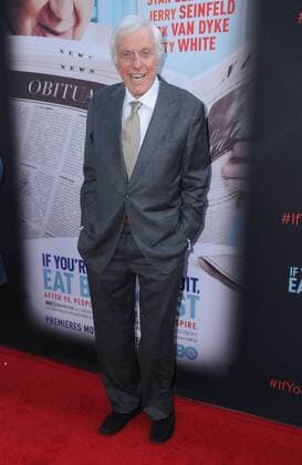 May 17, 2017 - Beverly Hills, CA, United States - 17 May 2017 - Beverly Hills, California - Dick Van Dyke. Premiere of If You re Not in the Obit, Eat Breakfast at The Samuel Goldwyn Theatre in Beverly Hills. Photo Credit: AdMedia Beverly Hills United States - ZUMAa123 20170517_zaa_a123_075 Copyright: xBirdiexThompsonx