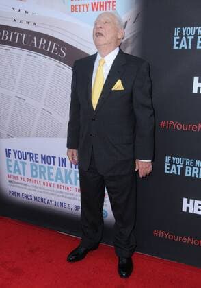 May 17, 2017 - Beverly Hills, CA, United States - 17 May 2017 - Beverly Hills, California - Mel Brooks. Premiere of If You re Not in the Obit, Eat Breakfast at The Samuel Goldwyn Theatre in Beverly Hills. Photo Credit: AdMedia Beverly Hills United States - ZUMAa123 20170517_zaa_a123_071 Copyright: xBirdiexThompsonx