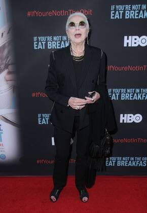 May 17, 2017 - Beverly Hills, CA, United States - 17 May 2017 - Beverly Hills, California - Barbara Bain. Premiere of If You re Not in the Obit, Eat Breakfast at The Samuel Goldwyn Theatre in Beverly Hills. Photo Credit: AdMedia Beverly Hills United States - ZUMAa123 20170517_zaa_a123_120 Copyright: xBirdiexThompsonx