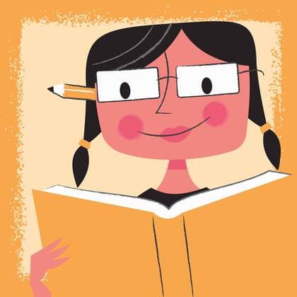 Studentin liest ein Lehrbuch  Copyright: xBenxSandersx 30990016