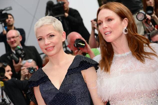 Cannes - Premiere Wonderstruck 217716 Degun-Paoli Starface 2017-05-18 Cannes France 70eme Festival International du Film de Cannes. Montee des Marches du film Wonderstuck . 70th International Cannes Film Festival. Red Carpet of Wonderstuck movie. Moore, Julianne; Williams, Michelle  Copyright: xDegun-Paolix STAR_217716_044