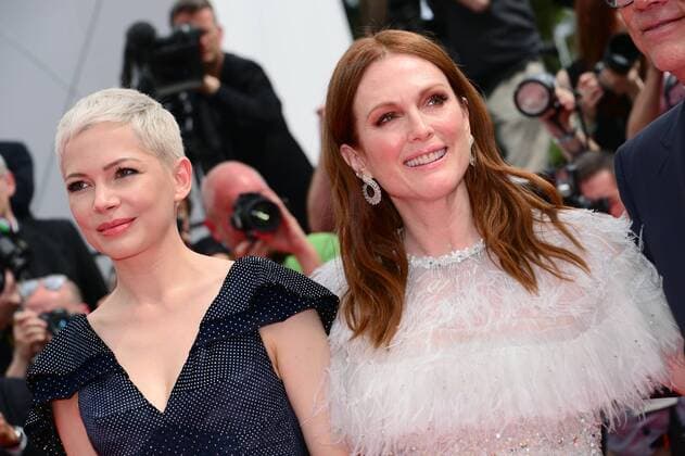 Cannes - Premiere Wonderstruck 217716 Degun-Paoli Starface 2017-05-18 Cannes France 70eme Festival International du Film de Cannes. Montee des Marches du film Wonderstuck . 70th International Cannes Film Festival. Red Carpet of Wonderstuck movie. Moore, Julianne; Williams, Michelle  Copyright: xDegun-Paolix STAR_217716_045