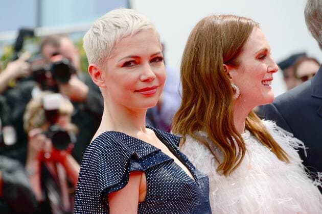 Cannes - Premiere Wonderstruck 217716 Degun-Paoli Starface 2017-05-18 Cannes France 70eme Festival International du Film de Cannes. Montee des Marches du film Wonderstuck . 70th International Cannes Film Festival. Red Carpet of Wonderstuck movie. Moore, Julianne; Williams, Michelle  Copyright: xDegun-Paolix STAR_217716_052