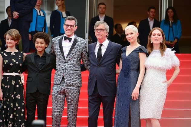 Cannes - Premiere Wonderstruck 217716 Degun-Paoli Starface 2017-05-18 Cannes France 70eme Festival International du Film de Cannes. Montee des Marches du film Wonderstuck . 70th International Cannes Film Festival. Red Carpet of Wonderstuck movie. Moore, Julianne; Haynes Todd; Williams, Michelle; Michael, Jaden; Simmonds, Millicent; Selznic, Brian  Copyright: xDegun-Paolix STAR_217716_054