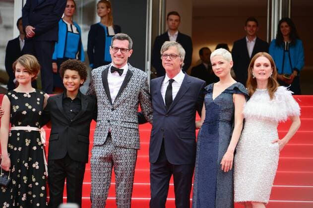 Cannes - Premiere Wonderstruck 217716 Degun-Paoli Starface 2017-05-18 Cannes France 70eme Festival International du Film de Cannes. Montee des Marches du film Wonderstuck . 70th International Cannes Film Festival. Red Carpet of Wonderstuck movie. Moore, Julianne; Haynes Todd; Williams, Michelle; Michael, Jaden; Simmonds, Millicent; Selznic, Brian  Copyright: xDegun-Paolix STAR_217716_055