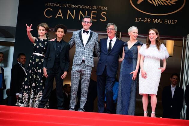 Cannes - Premiere Wonderstruck 217716 Degun-Paoli Starface 2017-05-18 Cannes France 70eme Festival International du Film de Cannes. Montee des Marches du film Wonderstuck . 70th International Cannes Film Festival. Red Carpet of Wonderstuck movie. Moore, Julianne; Haynes Todd; Williams, Michelle; Michael, Jaden; Simmonds, Millicent; Selznic, Brian  Copyright: xDegun-Paolix STAR_217716_057