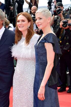 70th Cannes Film Festival - Premiere of Wonderstruck Julianne Moore;Michelle Williams Cannes France  518367